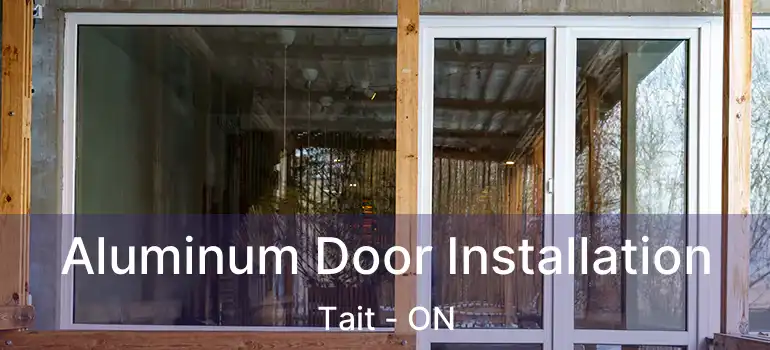  Aluminum Door Installation Tait - ON