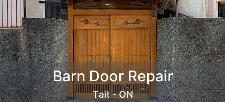 Barn Door Repair Tait - ON