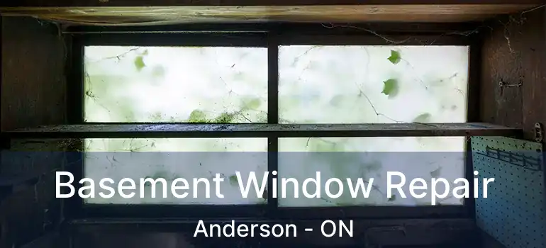  Basement Window Repair Anderson - ON