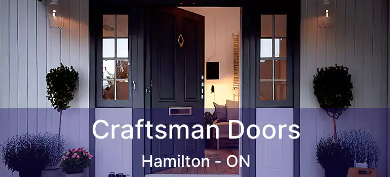  Craftsman Doors Hamilton - ON