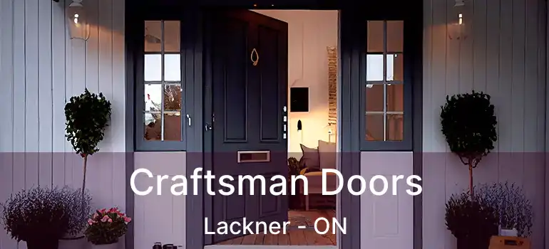  Craftsman Doors Lackner - ON