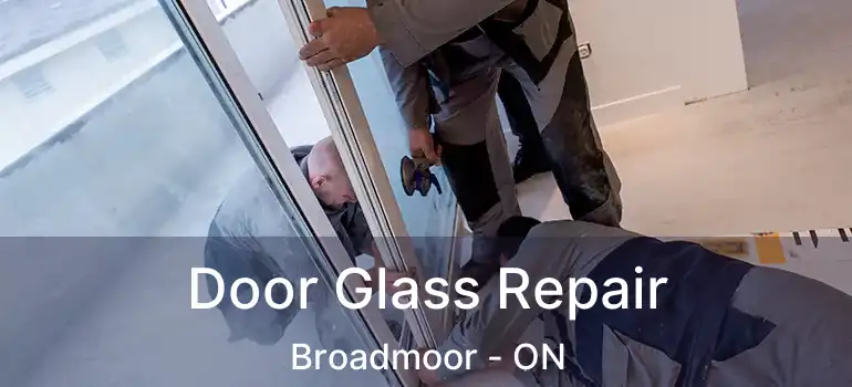  Door Glass Repair Broadmoor - ON