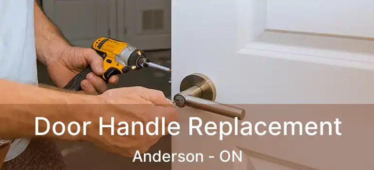  Door Handle Replacement Anderson - ON