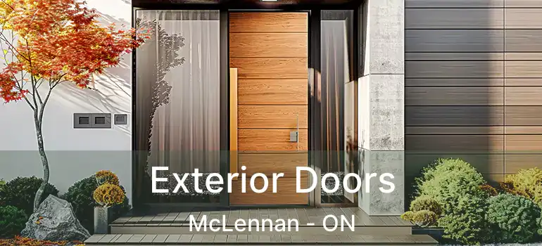  Exterior Doors McLennan - ON