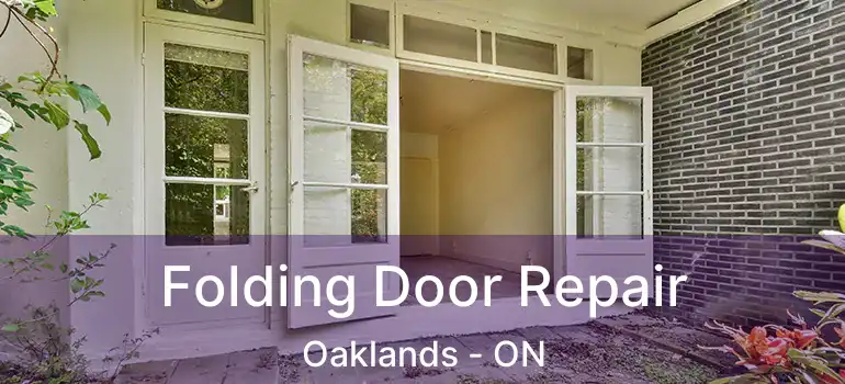  Folding Door Repair Oaklands - ON