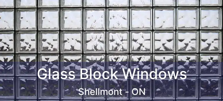  Glass Block Windows Shellmont - ON