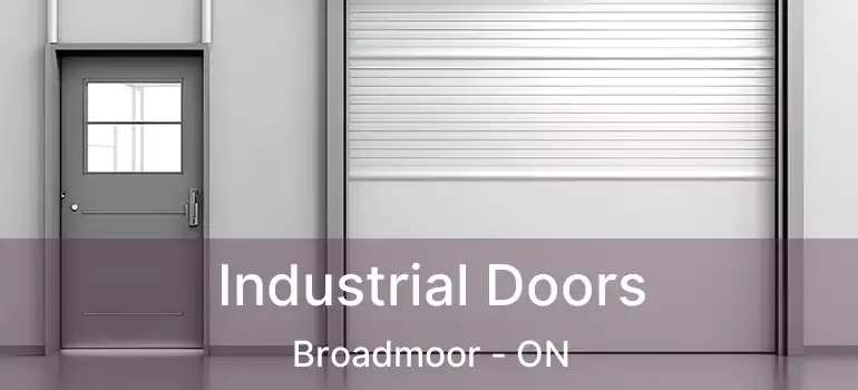  Industrial Doors Broadmoor - ON