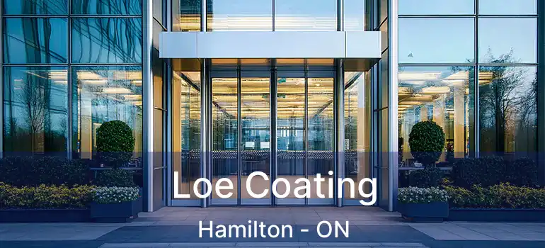  Loe Coating Hamilton - ON