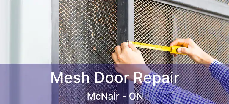  Mesh Door Repair McNair - ON