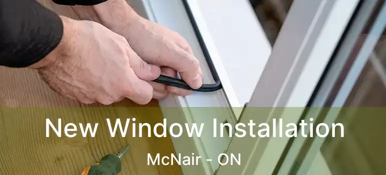  New Window Installation McNair - ON