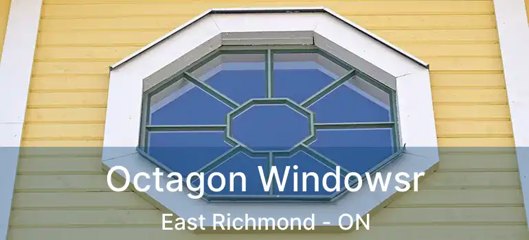  Octagon Windowsr East Richmond - ON