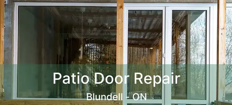  Patio Door Repair Blundell - ON