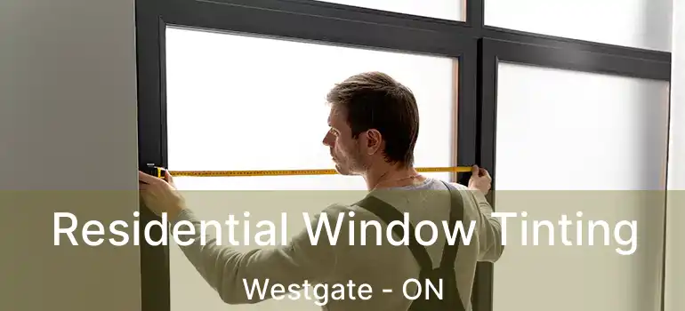  Residential Window Tinting Westgate - ON