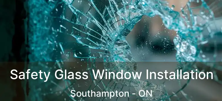  Safety Glass Window Installation Southampton - ON