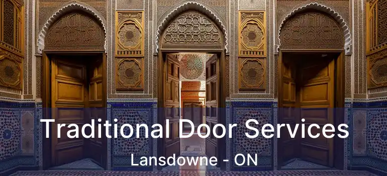  Traditional Door Services Lansdowne - ON