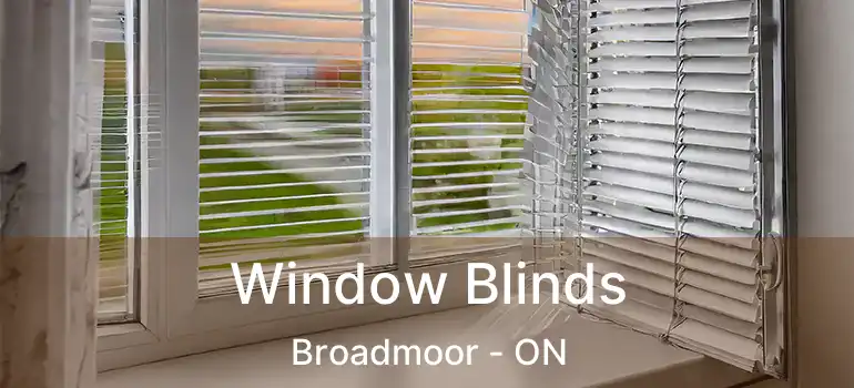  Window Blinds Broadmoor - ON