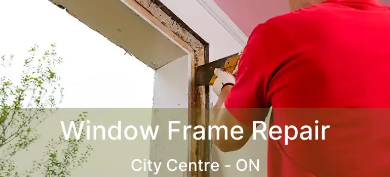  Window Frame Repair City Centre - ON
