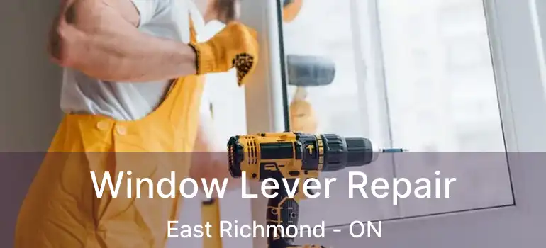  Window Lever Repair East Richmond - ON