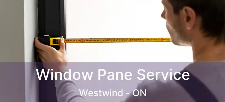  Window Pane Service Westwind - ON