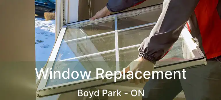  Window Replacement Boyd Park - ON