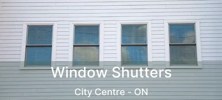  Window Shutters City Centre - ON