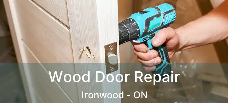  Wood Door Repair Ironwood - ON
